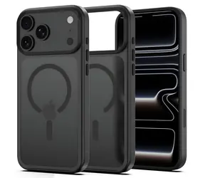 Tech-Protect MagMat matná černá / Kryt / Apple iPhone 18 Pro Max, 17 Pro Max / MagSafe