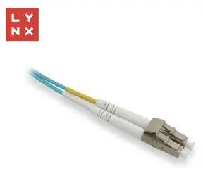 LYNX patch kabel LC/LC 0,5 m / Optický patch kabel / Duplex / MM OM3 / 50/125 µm