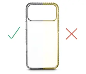 Hama Clear Shield iPhone 17 Pro a 18 Pro průhledná / Kryt / TPU, PC / odolnost pádu 2 m