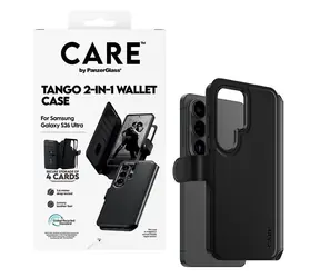 PanzerGlass CARE Tango 2v1 Wallet Qi průhledná / Pouzdro / pro Samsung Galaxy S26 Ultra