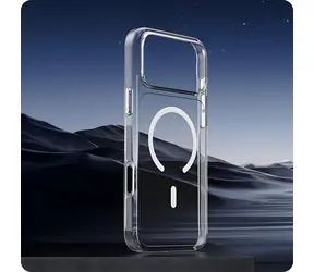 Comma Glass Series Magnetic Case pro Apple iPhone 18 Pro Max čirá / Kryt / Magnetický