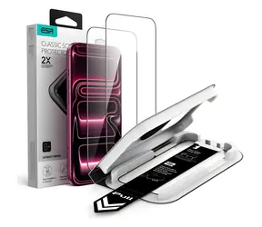 ESR UltraFit černé / Ochranné sklo / Apple iPhone 18 Pro, 17 Pro / 2 ks