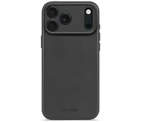 Decoded Leather Backcover pro Apple iPhone 17 Pro černá / Kryt na mobilní telefon / kožený