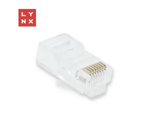 LYNX RJ45 Cat5e / Konektor / UTP / 30µ pozlacení / 100 ks