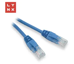 Lynx Patch kabel Cat5e modrá 0,5 m / Patch kabel / UTP / CCA / 10 ks