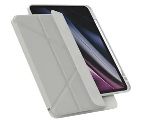 Epico TechGrain Spin 2in1 Flip Case šedá / Flipové pouzdro / iPad Pro 11" (3.-6. gen)/Air 10,9"-11" (A14-M4)