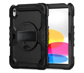 Epico Outdoor Case iPad 10,9" (A14)/11" (A16) černá / Odolné pouzdro / s předním držákem a fólií