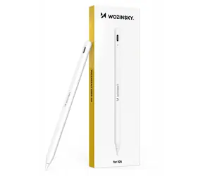 Wozinsky Stylus bílá / Aktivní stylus / pro Apple iPad (2018–2025) / USB-C / rychlé nabíjení