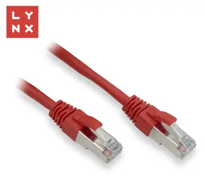 LYNX patch kabel Cat5e FTP červený / Patch kabel / 5 m / CCA