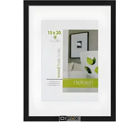 Nielsen Design Apollon černá / Fotorámeček / 21x29,7 cm (DIN A4) / Dřevo