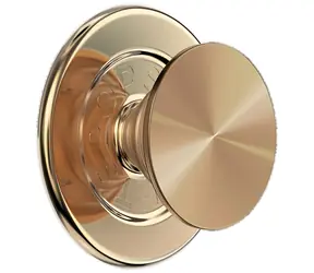 PopSockets Round Radial Gold Aluminum MagSafe / Držák na telefon / MagSafe / Hliník / Stojánek