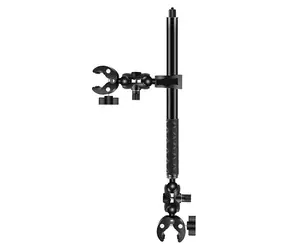 Puluz Držák na motorku a kolo se selfie tyčí 150 cm (PU496B) / Držák / teleskopická tyč 35-150 cm / úchyt 1,5-4,5 cm