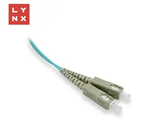 Lynx SC-SC / Optický patch kabel / Duplex / 50/125 MM OM3 / 5 m