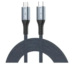 Beline Thunderbolt 4 USB-C kabel černá / Kabel USB-C / 40 Gbps / PD 240 W / 8K 60Hz / 1 m