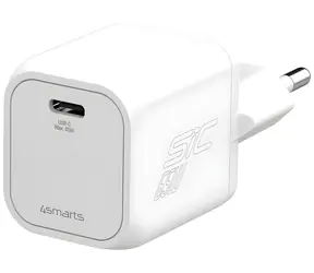 4smarts PDPlug SiC 65W bílá / Nabíječka / USB-C / Power Delivery
