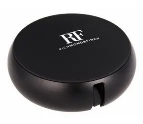 Richmond&Finch CWTYPE-006 černá / Kabel / USB-C - MicroUSB / samonavíjecí / 90 cm