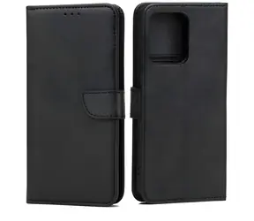 Marv Wallet Case pro Oppo Reno 15 černá / Pouzdro / Peněženkové s přihrádkou na kartu / Eko-kůže