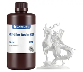 Anycubic ABS-Like Resin 3.0 bílá / Pryskyřice pro 3D tisk / 1 kg / LCD/DLP