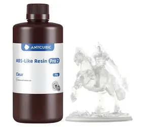 Anycubic ABS-Like Resin Pro 2 průhledná / 3D tisková pryskyřice / ABS-Like / 1 kg / UV 365-405 nm