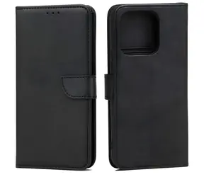 Marv Wallet Case černá / Pouzdro / Realme 16 Pro / knížkové s přihrádkou na kartu