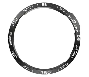 Hliníková ochrana lunety Garmin Fenix 7 černá / Ochranný kryt / Hliník