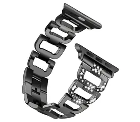 Worryfree Metal-D SHAPE černá / Řemínek / Apple Watch 38/40/41mm