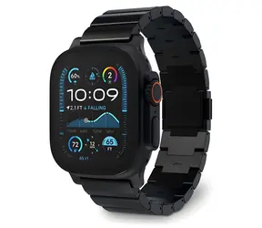 Decoded Titanium Strap černá / Řemínek / Apple Watch Ultra 1&2 / Titan