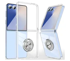 Beline Ring transparentní / Kryt / Samsung Galaxy Z Flip8 / otočný držák