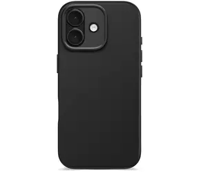 Decoded AntiMicrobial Silicone Backcover iPhone 17 černá / Kryt / Silikonový / Antimikrobiální