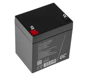 Green Cell AGM59 / Bezúdržbová baterie / AGM VRLA 12V 4Ah / pro lodě, koloběžky, invalidní vozíky a sekačky