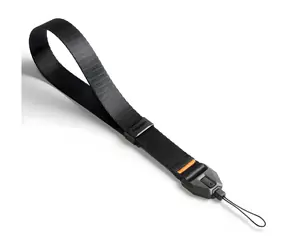 Spigen Lanyard černá / Popruh na zápěstí pro telefon / Univerzální / Polyester