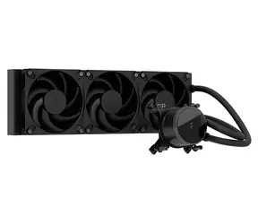 Fractal Design Radius 360 černá / Komplet vodního chlazení CPU / 360 mm