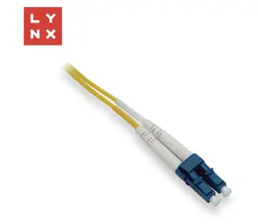 Lynx Patch kabel LC-LC OS2 5 m / Optický patch kabel / Singlemode 9/125 µm / Duplexní / žlutá