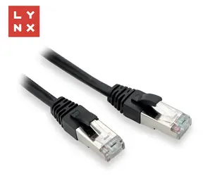 Lynx FTP patch kabel Cat5e 15 m černý / Patch kabel / FTP / Cat5e / RJ45