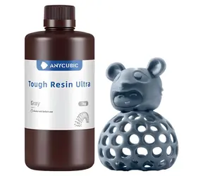 Anycubic Tough Resin Ultra šedá / Pryskyřice pro 3D tisk / 1 kg / LCD/DLP / 365-405 nm