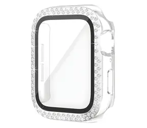 Worryfree Bling Bumper pouzdro pro Apple Watch 45mm čiré / Pouzdro