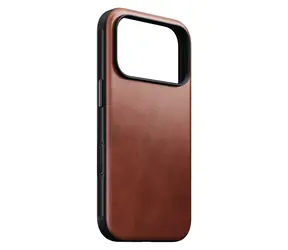 Nomad Modern Leather Case olde Dublin (Horween) / Kožený kryt / pro Apple iPhone 17 Pro a 18 Pro / MagSafe