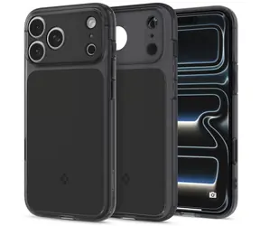 Spigen Ultra Hybrid T MagSafe matně černá / Ochranný kryt / Apple iPhone 18 Pro/17 Pro / TPU+PC