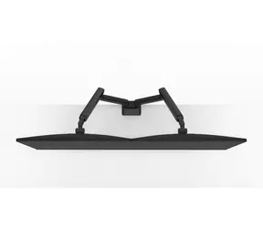 BenQ Ergo Arm BDL01 černá / Ergonomické rameno na 2 monitory / VESA 75x75/100x100 mm / nosnost 11 kg / 17-40"