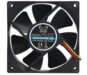 Scythe Kama Flex 80mm / Ventilátor / 80 x 80 x 25 mm / 2500 rpm