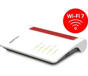AVM FRITZ! Box 7630 bílá / Router / Wi-Fi 7 / 3600 Mbit/s / 4x LAN / 1x USB 3.2 Gen2 / Firewall