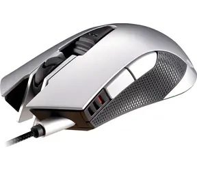 COUGAR 530M stříbrná / Herní myš / 6 tlačítek / Programovatelná tlačítka / Kabel 1,8 m