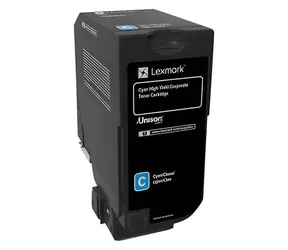 Lexmark 74C2HCE / Toner / azurový / vysokokapacitní / pro CS720, CS725, CX725