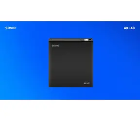 Savio AK-43 černá / Externí vypalovačka DVD±RW / USB 2.0 / Slim