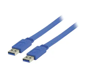 Valueline Plochý kabel USB 3.0 A-A / Kabel / propojovací / 3 m