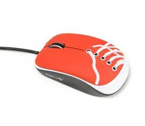 NGS REDSNEAKERMOUSE červená / Myš / Optická / USB / 800 dpi / 3 tlačítka