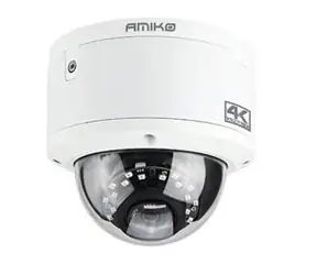 Amiko DVW20M / IP kamera / Dome / 4K / PoE / Antivandal