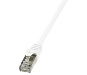 LogiLink Cat6 bílá / Patch kabel / F/UTP / RJ-45 / 10 m