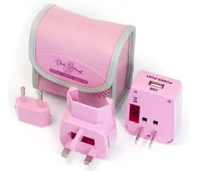 PINKTOOLBOX The Pink World / Cestovní adaptér