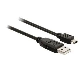 Valueline USB 2.0 černá / Kabel USB / USB A - Mini-USB B / 2 m